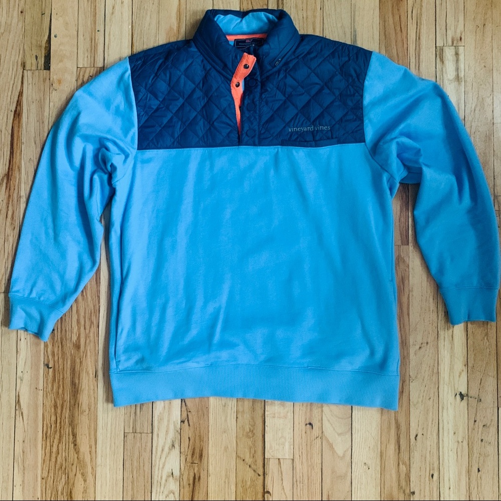 Men’s Vineyard Vines Perf Snap Placket Shep Shirt